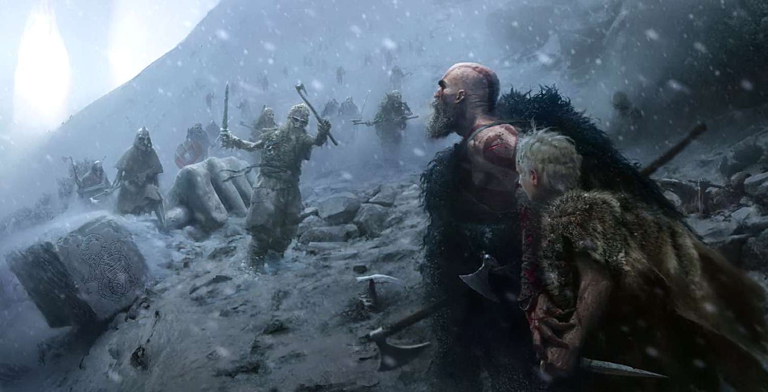 God of War. Sony ujawnia piękne grafiki koncepcyjne