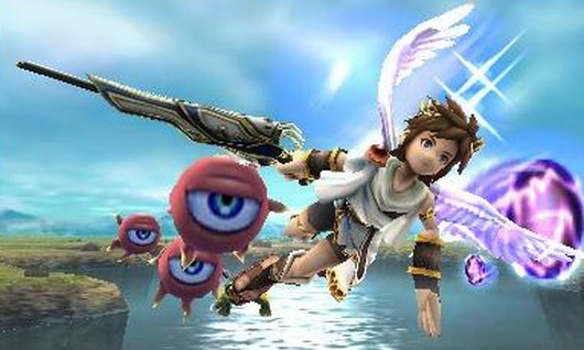 Jak Kid Icarus wykorzystuje 2 ekrany?