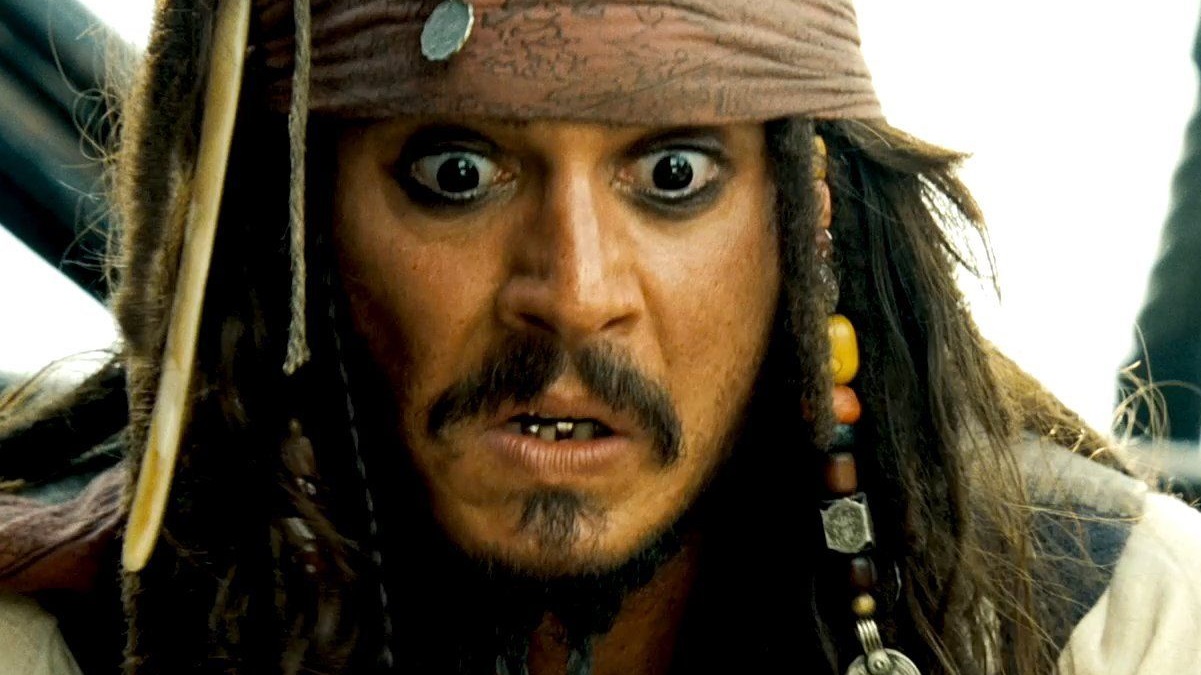 Johnny Depp w Piratach z Karaibów