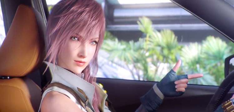 Lightning z Final Fantasy XIII tym razem reklamuje samochody Nissan