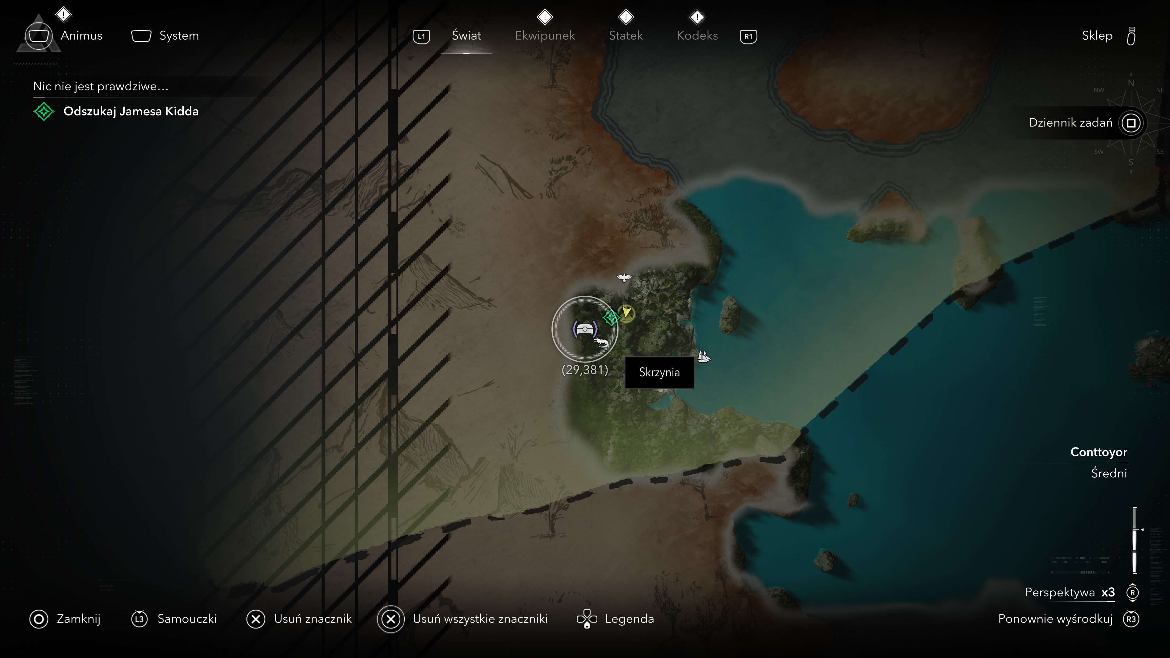 Assassin's Creed Black Flag Resynced - Skrzynie w Tulum