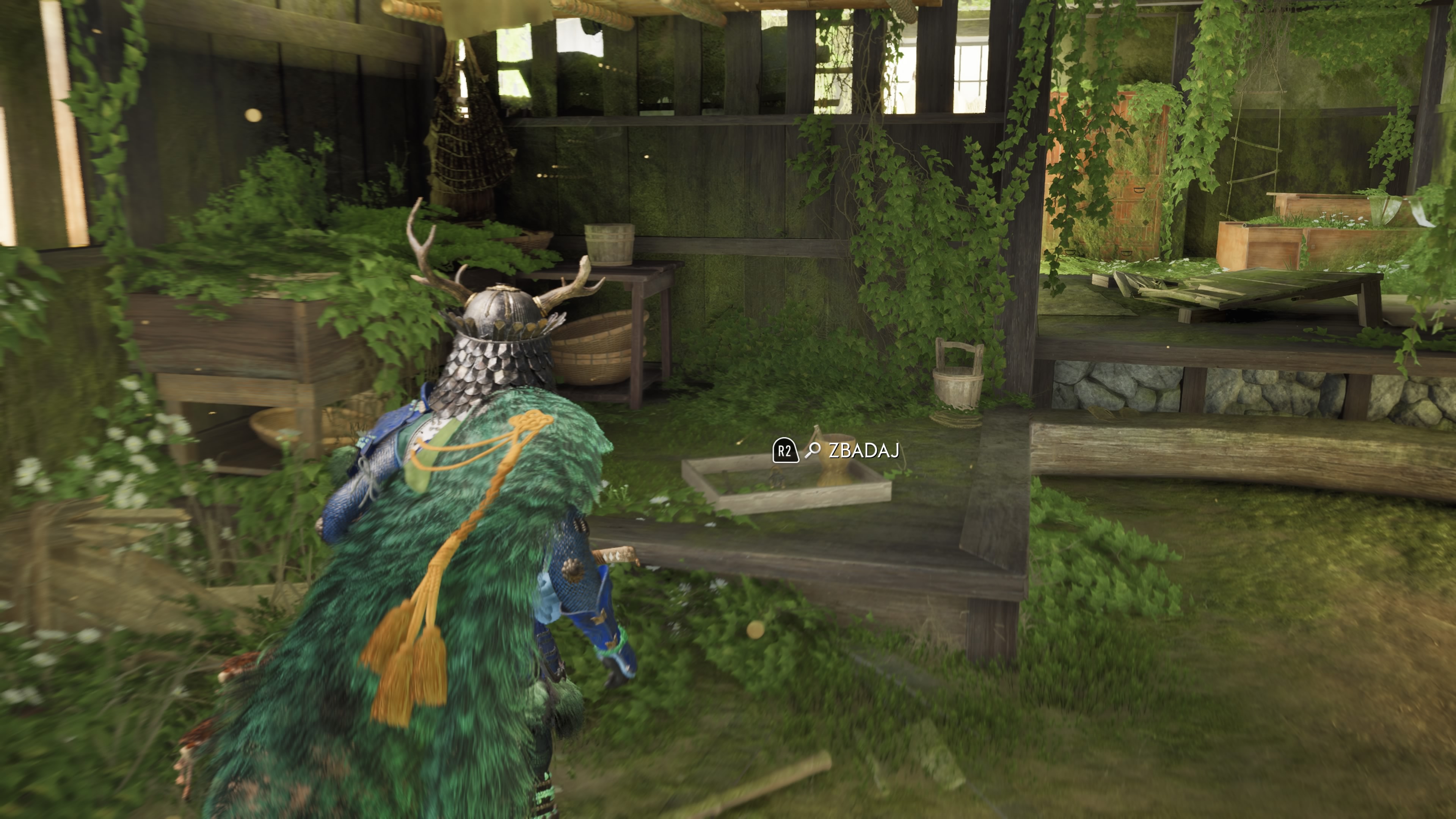 Ghost of Yotei - Ostrze burzy: zapomniana kapliczka, Jin Sakai, hełm, easter egg, Ghost of Tsushima
