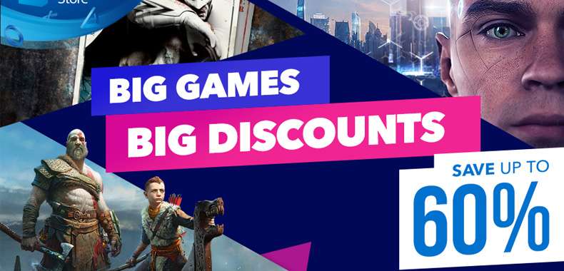Duże gry, duże promocje - przeceny do 60% w PS Store. Ponad 200 gier taniej