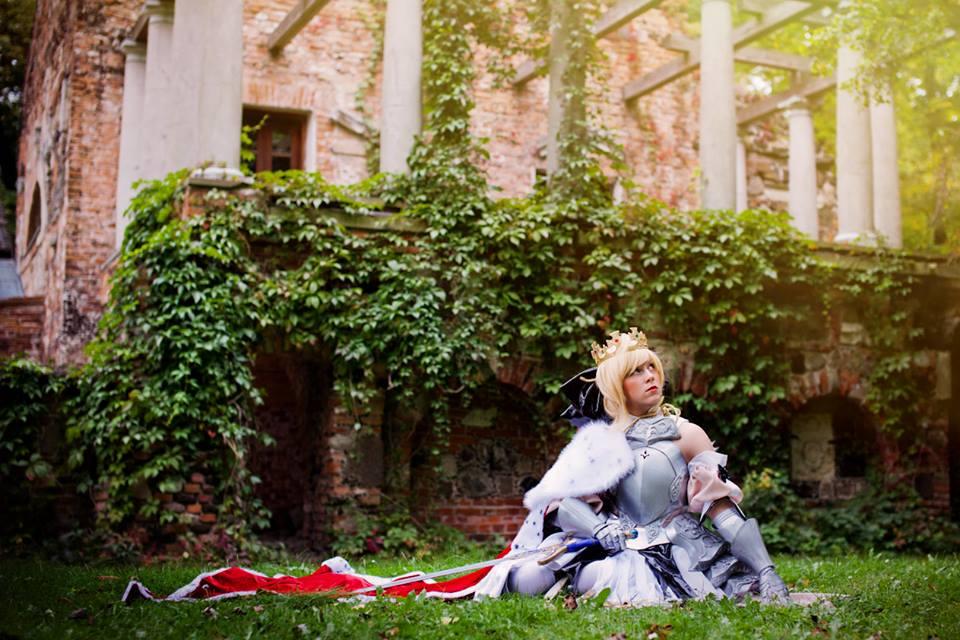 Kairi jako Saber Lily (Fate / Unlimited Codes). Zdjęcie: Studio Zahora