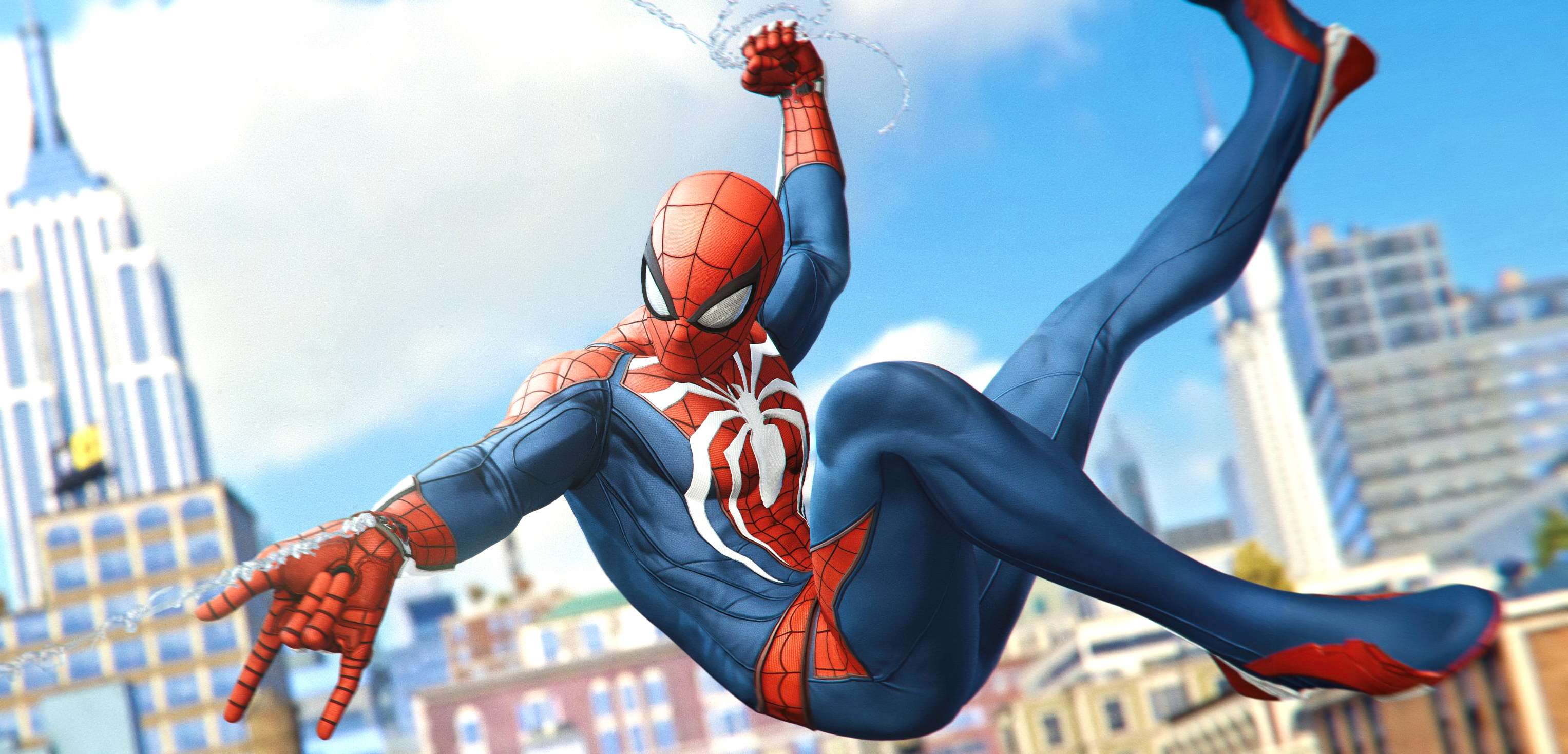 Spider-Man w 4K. Piękne screeny z PS4 Pro