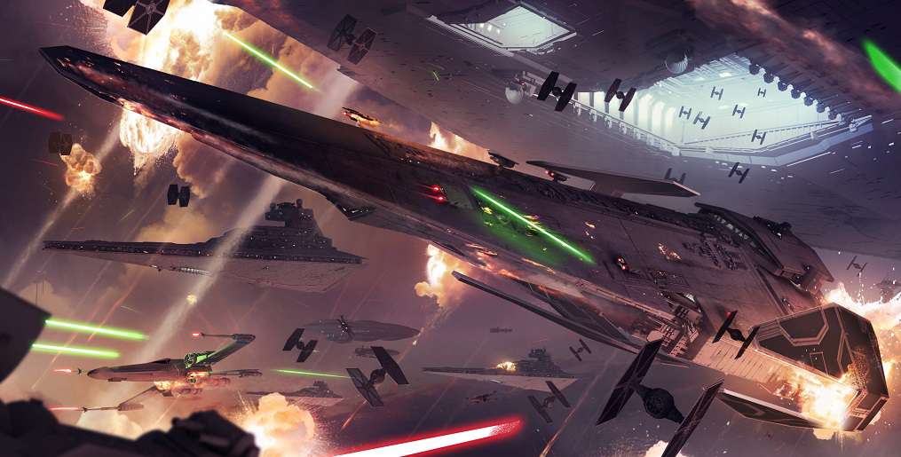 Star Wars Battlefront 2 - tak wygladają kosmiczne walki