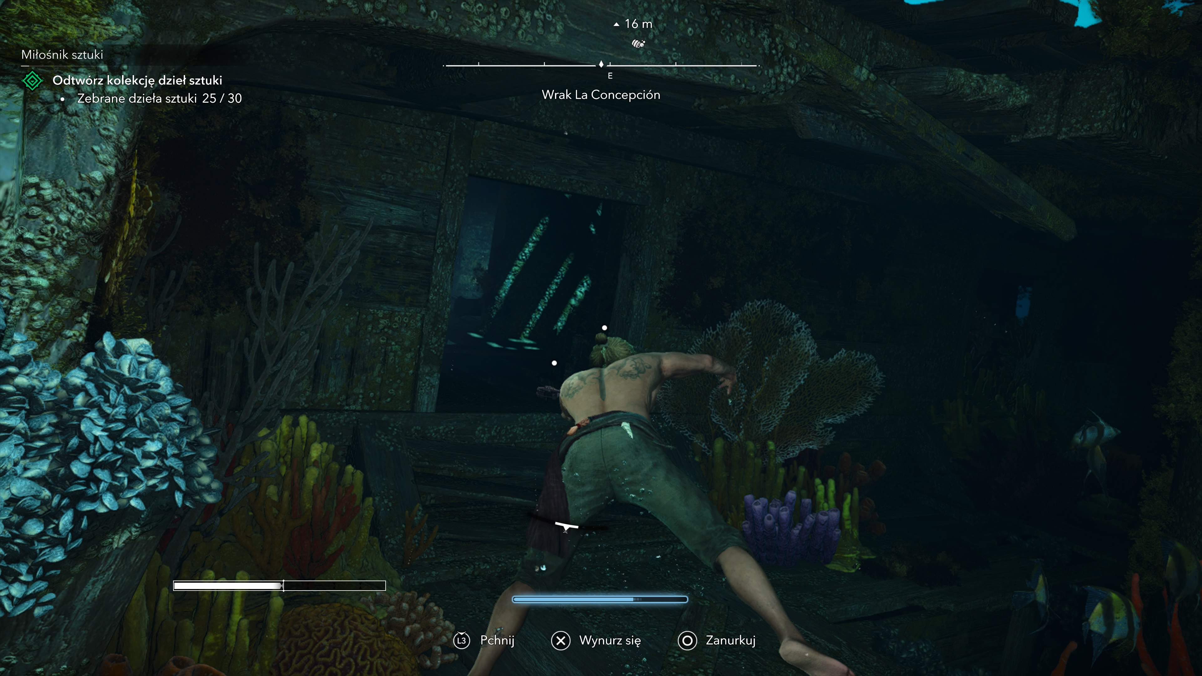 Assassin's Creed Black Flag Resynced - Wrak La Concepcion: skrzynie i sekrety
