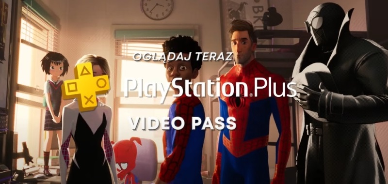 PS Plus Video Pass promowany przez PlayStation Polska. Nowości zaprezentowane na reklamach