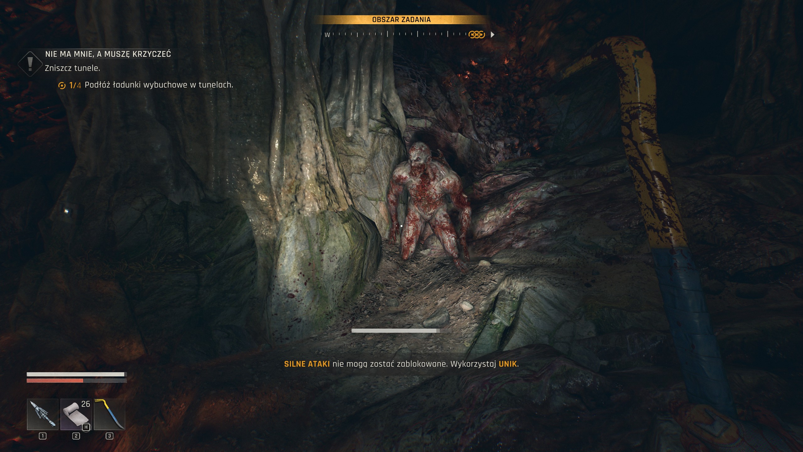 Dying Light The Beast - Nie ma mnie a muszę krzyczeć: bocznica kolejowa, telepatia, tunel kolejowy, Rick