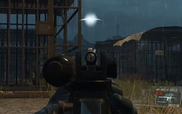 Metal Gear Solid 5: Ground Zeroes z perspektywy pierwszej osoby