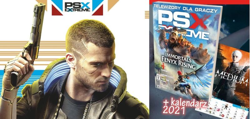 Kalendarz Gracza na rok 2021 do powieszenia na ścianie w nowym PSX Extreme