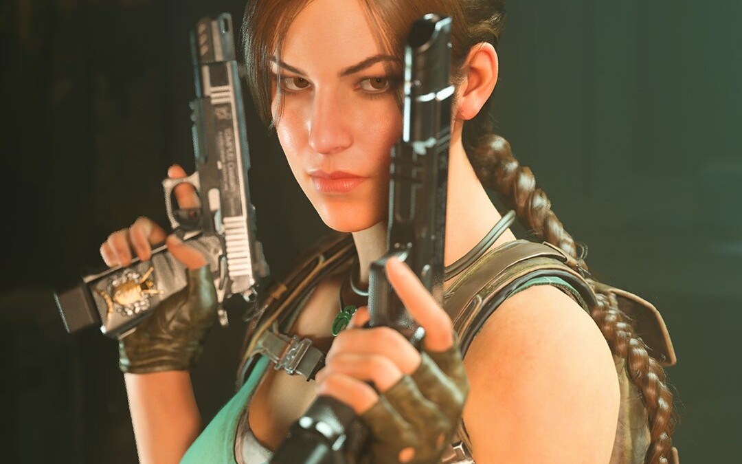 Lara Croft Call of Duty