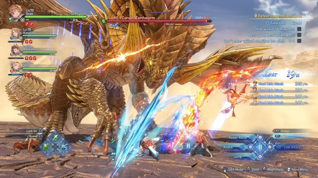 recenzja Granblue Fantasy: Relink - Endless Ragnarok #4