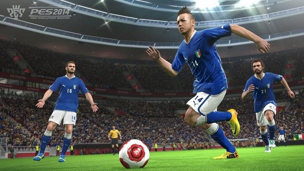Włoska drużyna na nowych obrazkach z Pro Evolution Soccer 2014