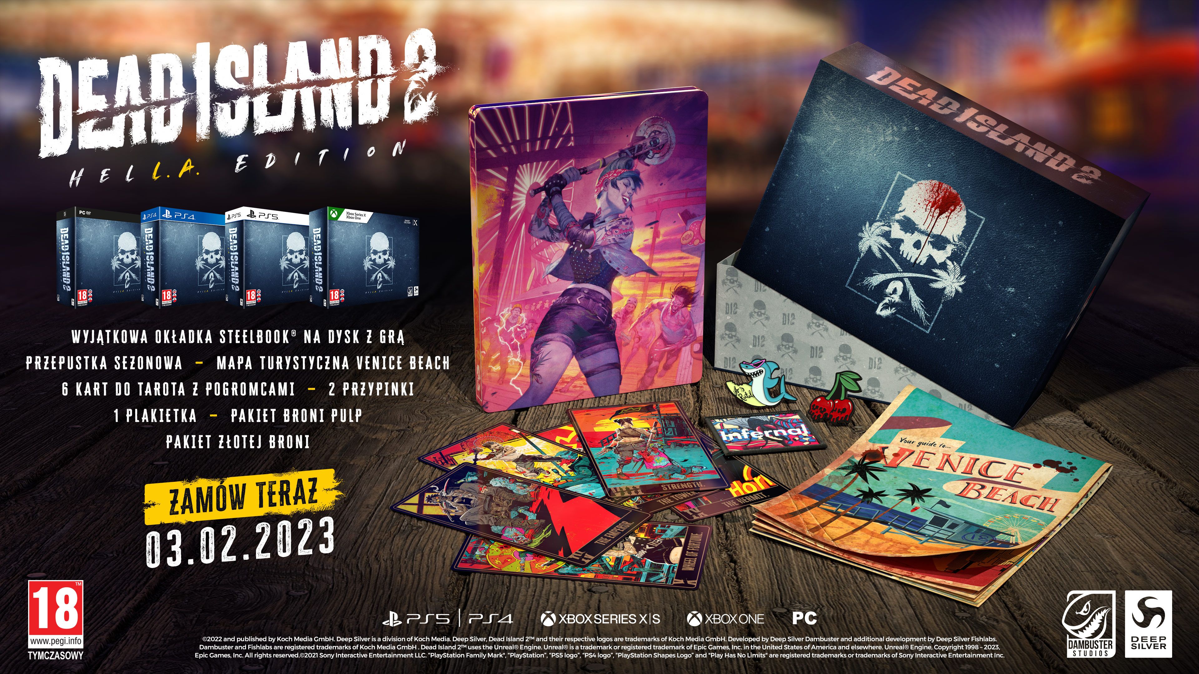 Promocja na Dead Island 2 HELL-a Edition na PS4/PS5/Xbox One/Xbox Series X - za 389 zł