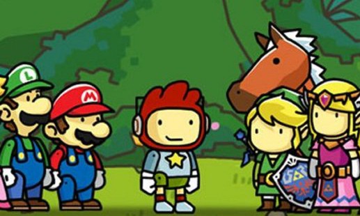 Mario, Bowser, Link w świecie Scribblenauts