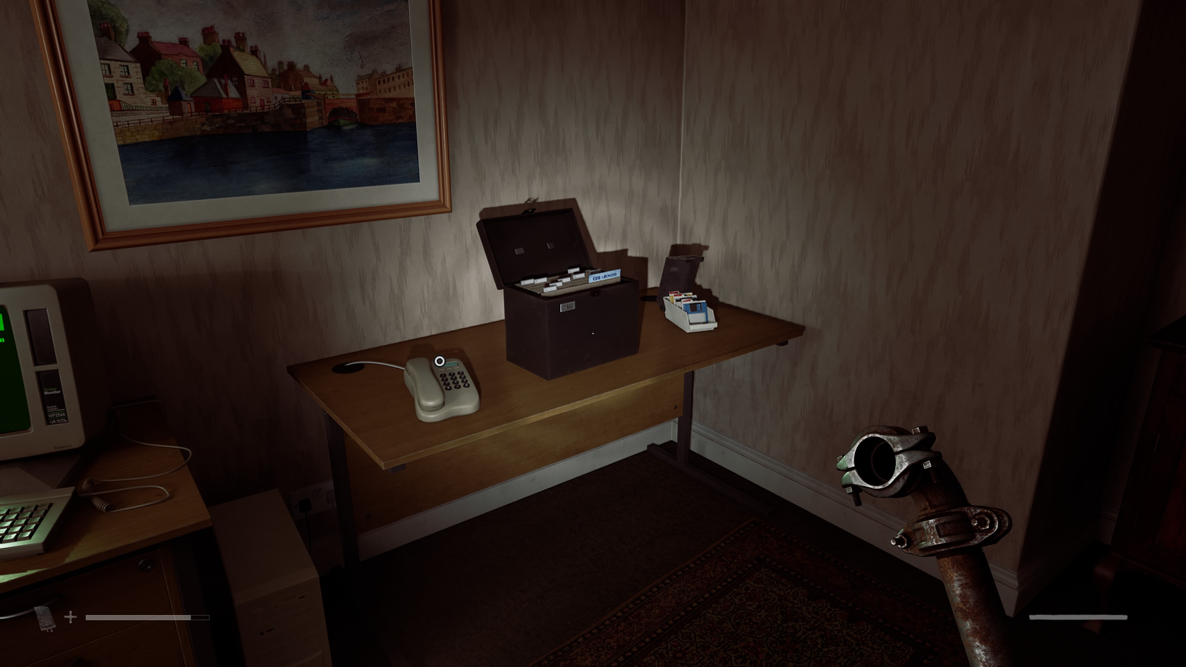 Silent Hill Townfall - Część 4 - Clara Woods: siedziba CEG, dziwna brama, dyskietki, szafki, przecinak, Richard