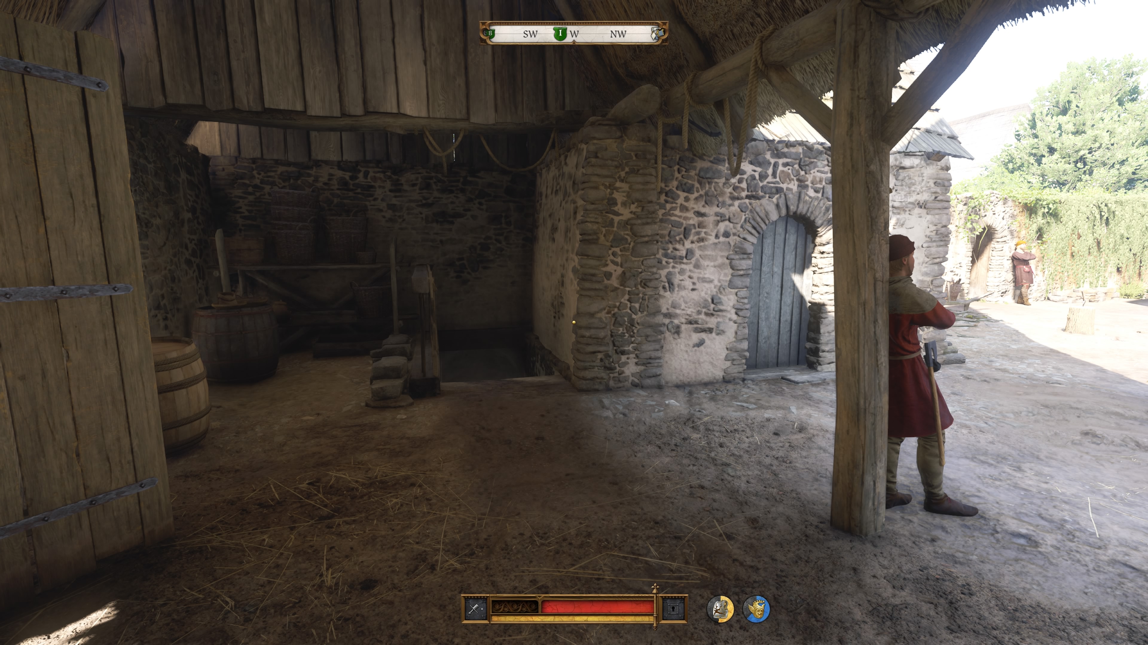 Kingdom Come Deliverance 2 - Anamneza: lazaret, chorzy pacjenci, Błażena, mnich, spowiednik, Kryspin, Ernest