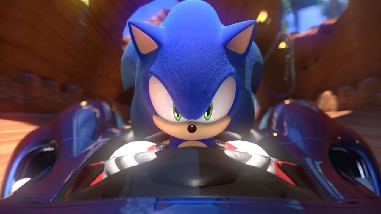 Team Sonic Racing reklamowany komicznym filmem animowanym