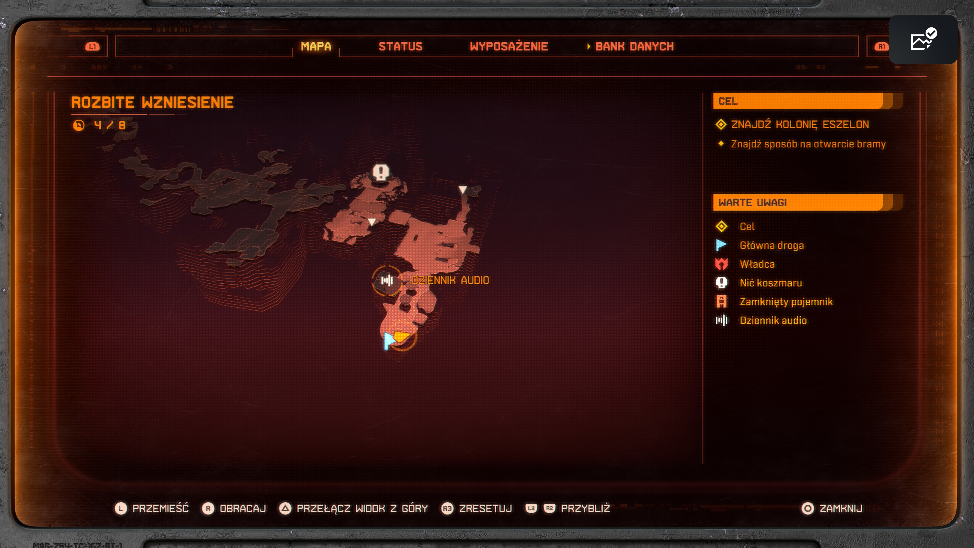 Saros - Rozbite wzniesienie: wszystkie przedmioty do znalezienia, znajdźki, dzienniki