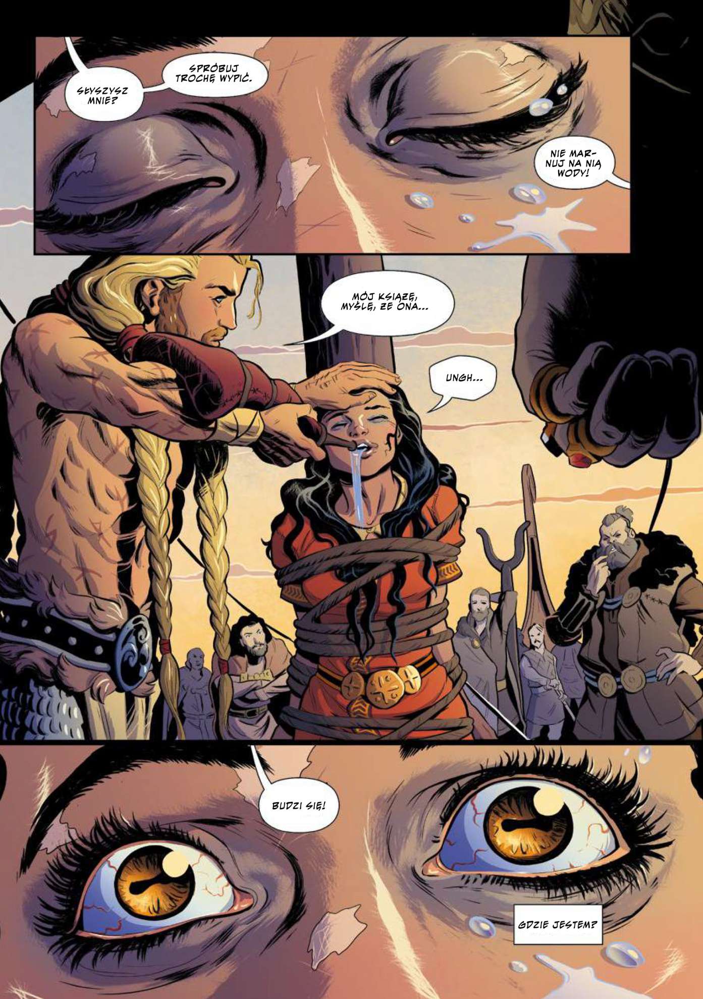 Vei - recenzja komiksu. Pierwszy tom oryginalnej sagi fantasy