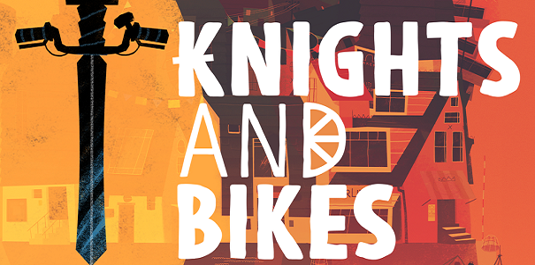 Uratuj dorosłych za pomocą frisbee, gier i rowerów w Knight &amp; Bikes