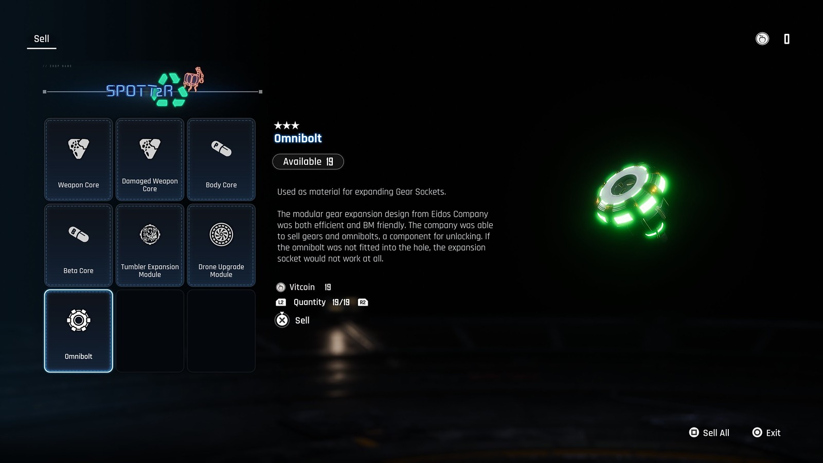 Stellar Blade - Umiejętności drona w New Game Plus