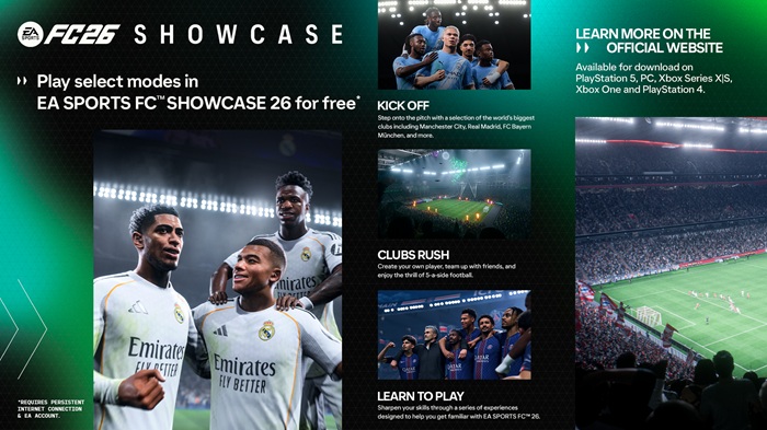 EA Sports FC 26 Showcase