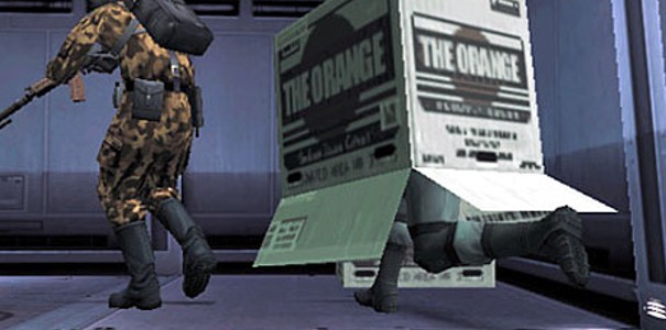 Kradzież w stylu Metal Gear Solid - obrabował 180 sklepów ukrywając się pod kartonem