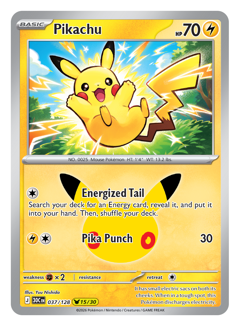 Pokémon TCG 30th Celebration - Futuristic rare #5