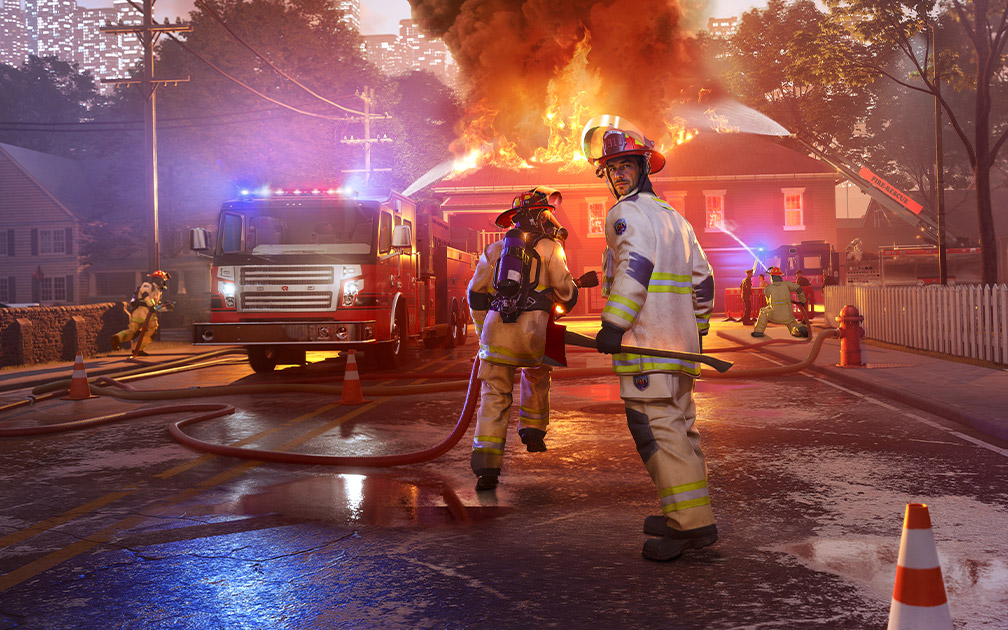 Firefighting Simulator: Ignite - recenzja gry. Symulator strażaka, czy symulator z kosza?
