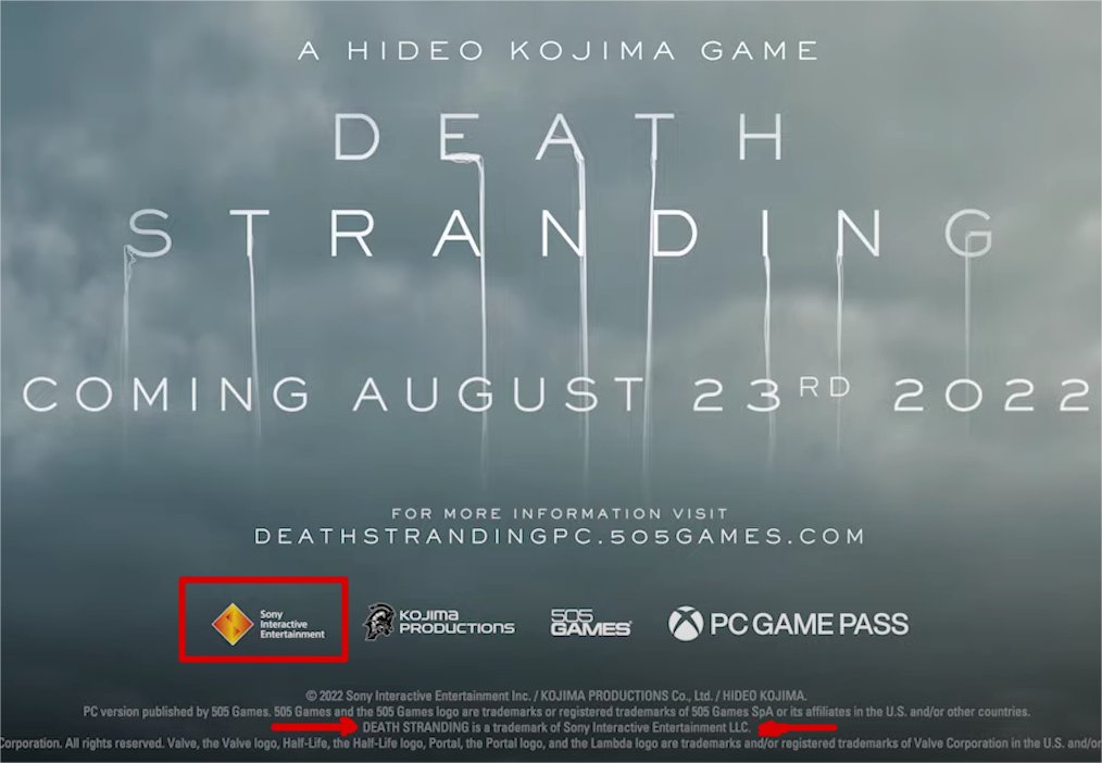 Death Stranding to IP Sony