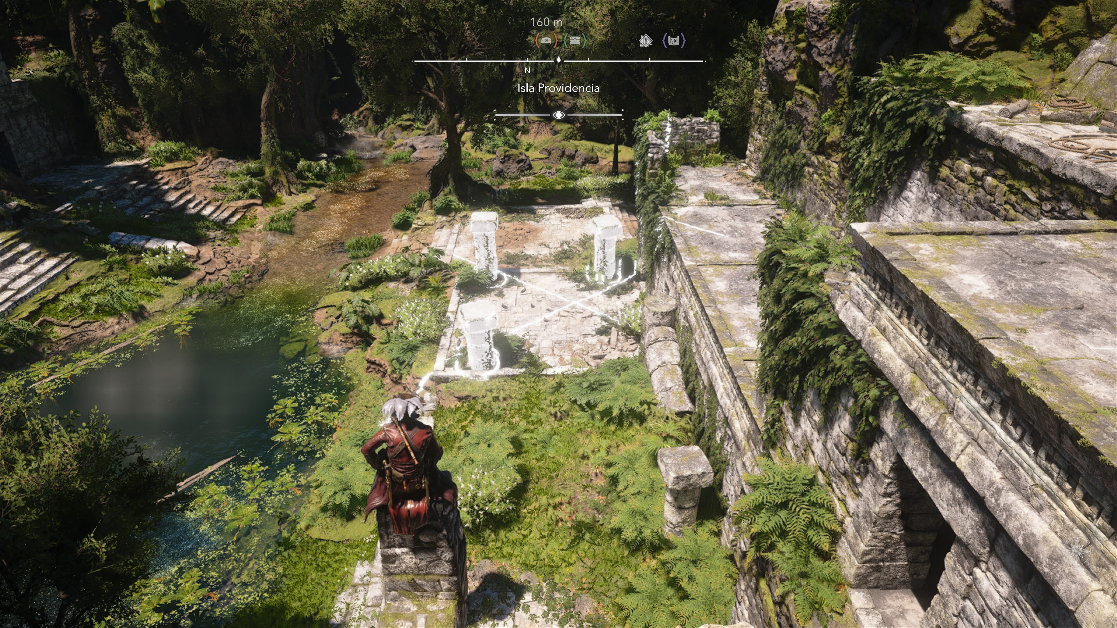 Assassin's Creed Black Flag Resynced - Stele Majów na Isla Providencia
