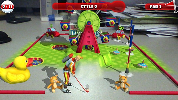 Mini Golf w rozszerzonej rzeczywistości na PS Vita debiutuje razem z dzisiejszą aktualizacją