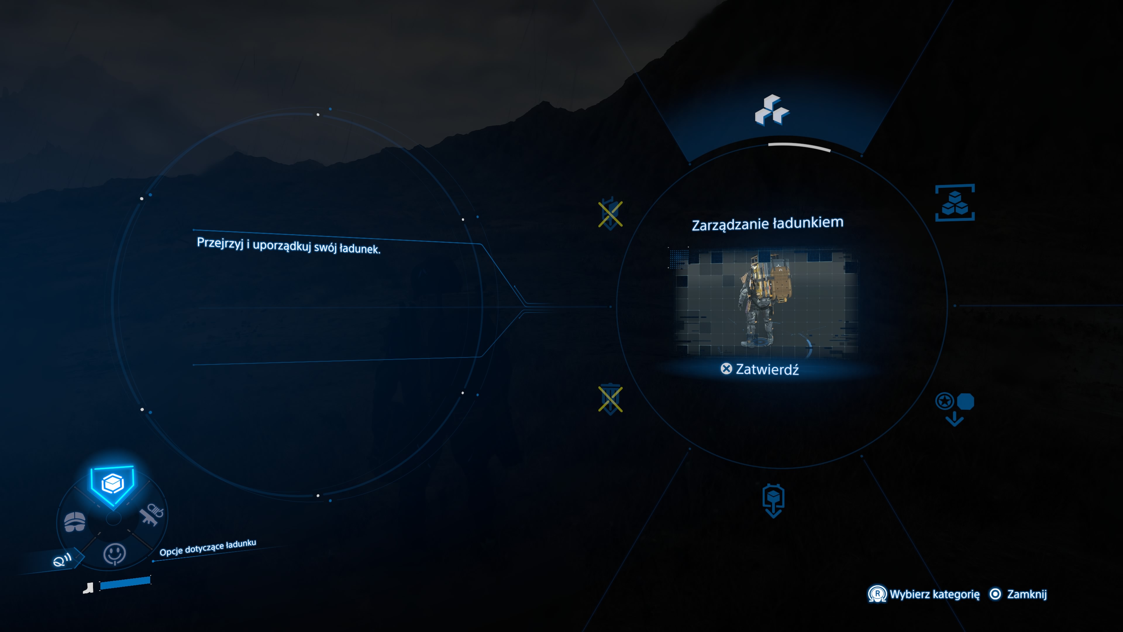 Death Stranding 2 - Zarządzanie ładunkiem: pojemność, maksymalny udźwig, plecak, zaczepy, ręce, gdzie nosić?