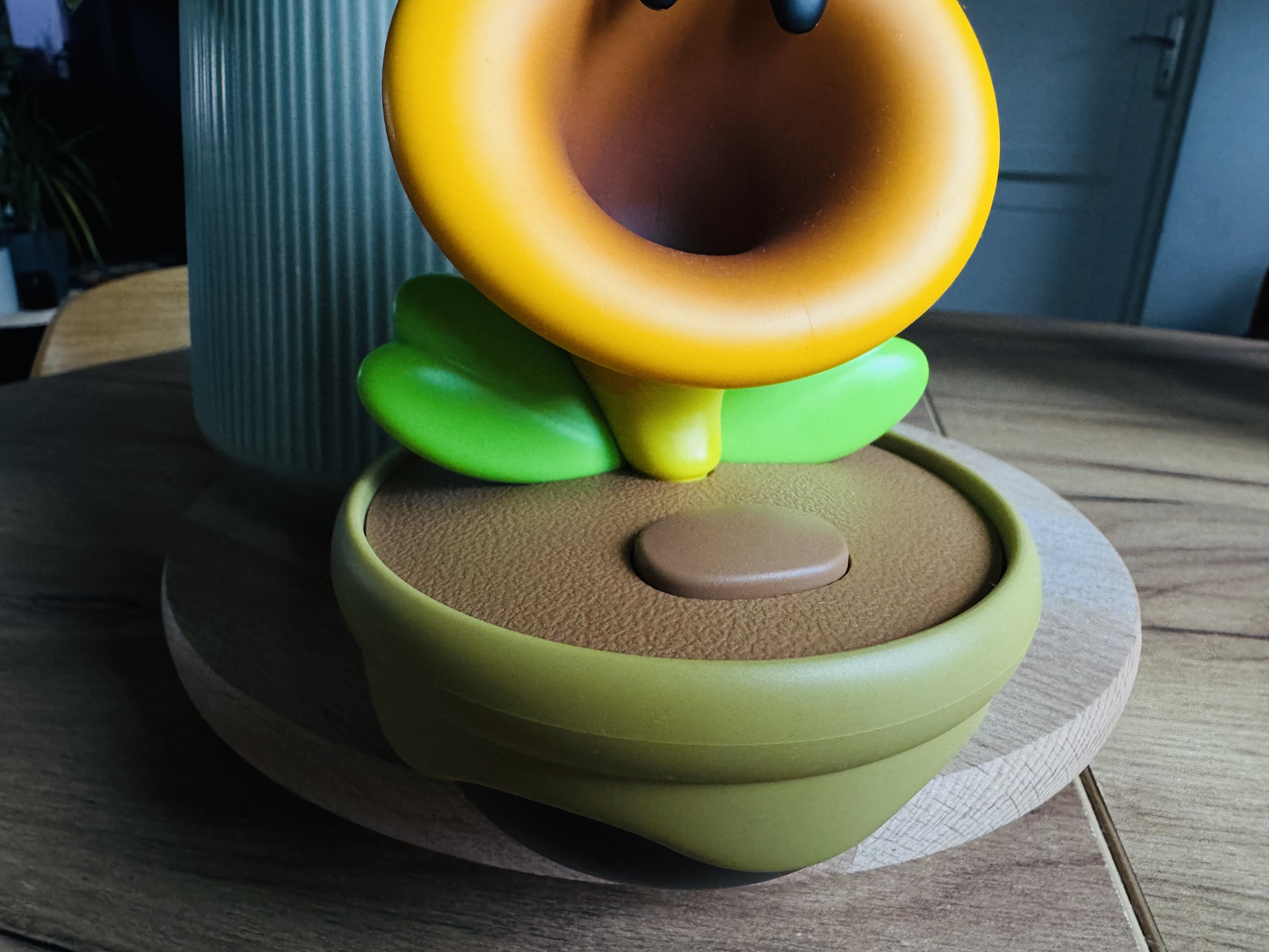 Nintendo Talking Flower - recenzja. Przycisk