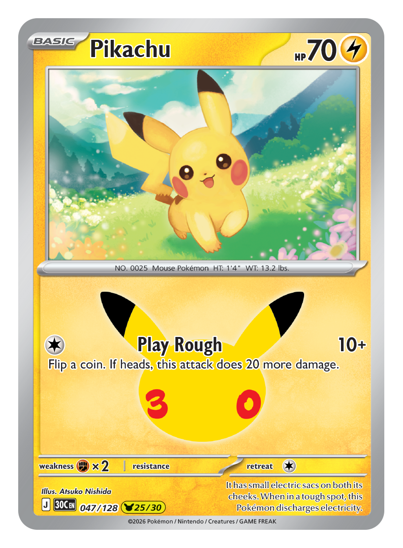 Pokémon TCG 30th Celebration - Futuristic rare #6