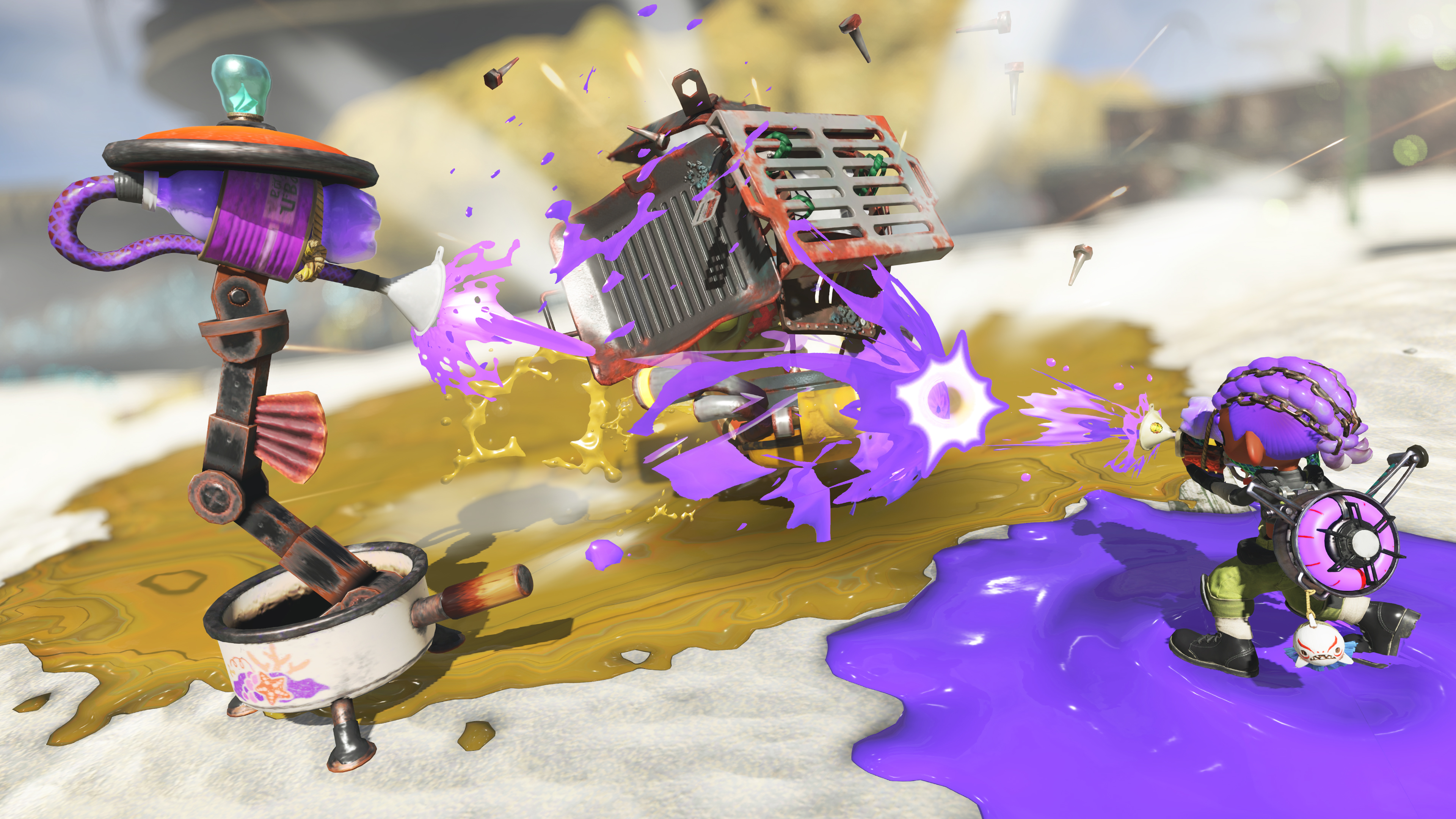 Splatoon Raiders - recenzja gry. Strzelanie z gadżetami