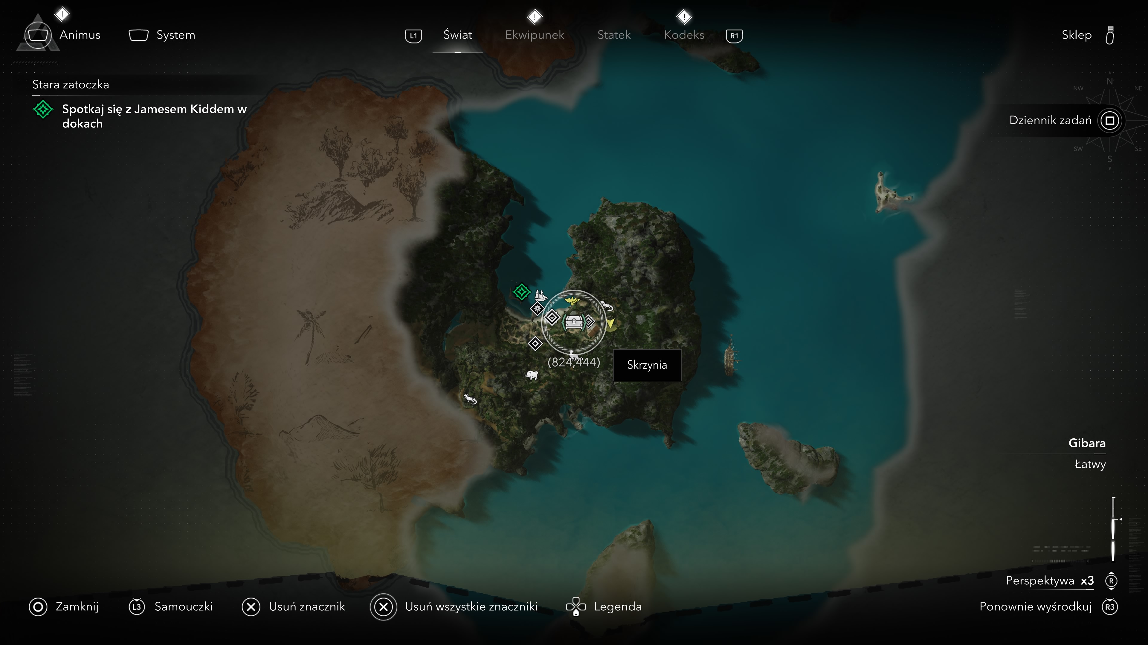 Assassin's Creed Black Flag Resynced - Sekrety na Wielka Inagua