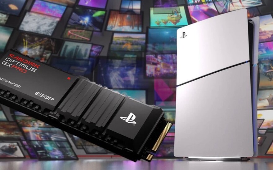Koniec z brakiem miejsca na gry? Sandisk zapowiedział nowe dyski SSD dla PS5 i ROG Xbox Ally