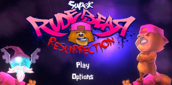 Nieuprzejmy misio niczym Super Meatboy - poznajcie Super Rude Bear Resurrection