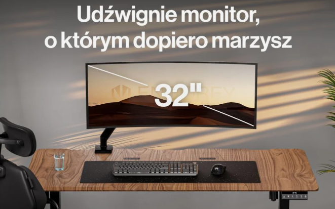 Bardzo tani uchwyt do monitorów nawet 35