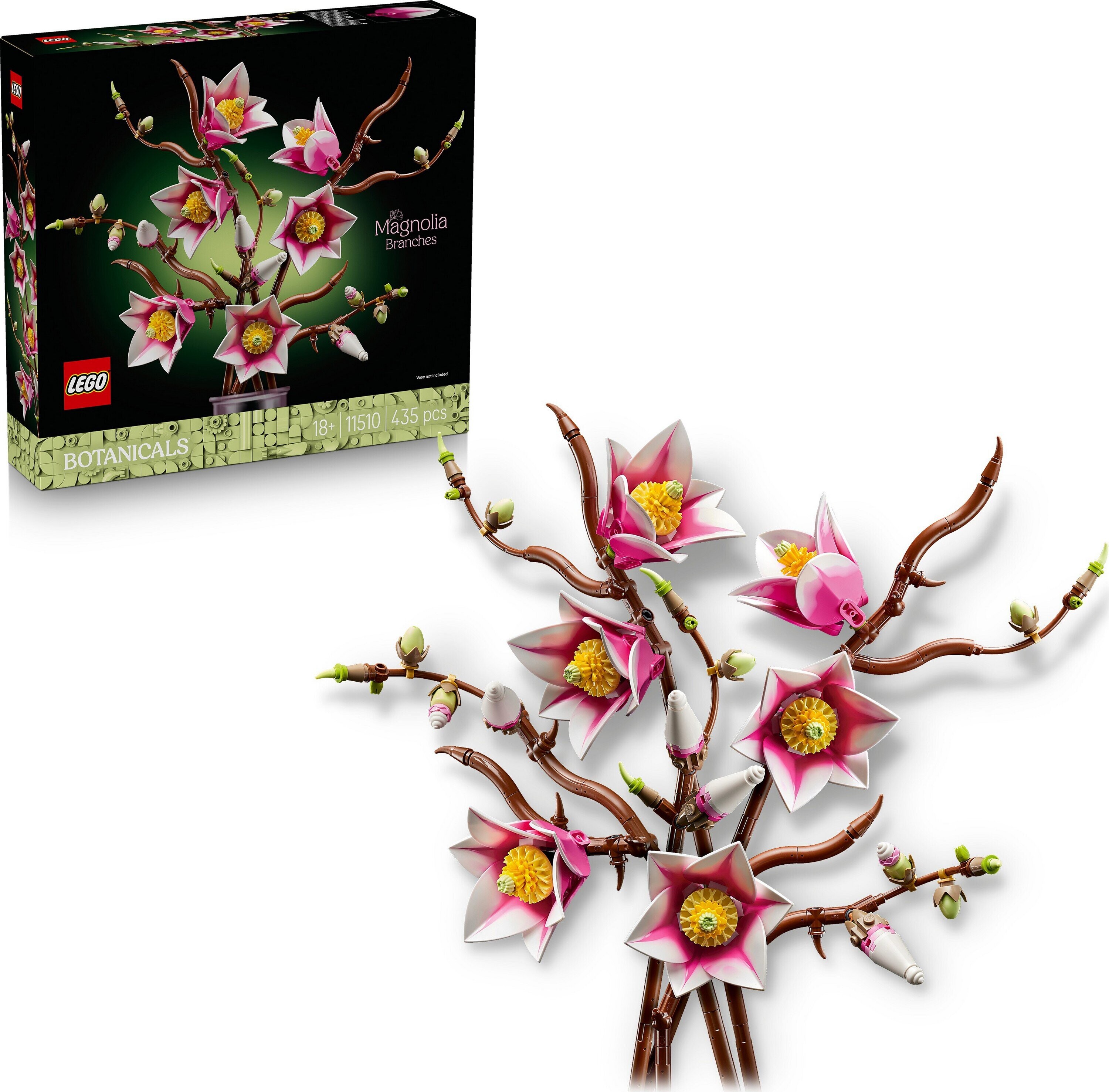 Piękny zestaw LEGO Botanicals - Gałązki Magnolii za 149 zł zamiast 219 zł