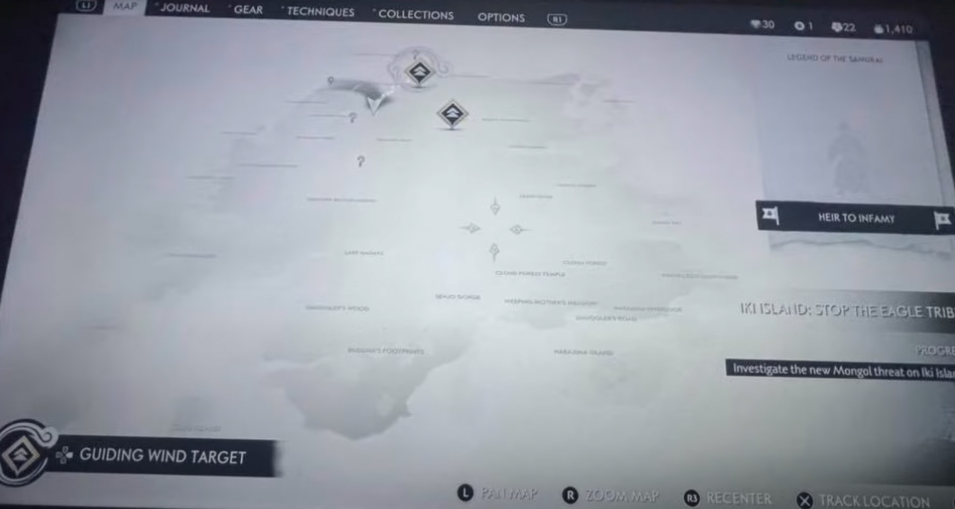 Ghost of Tsushima: Director's Cut u pierwszego gracza. Zobaczcie mapę i poznajcie nowe szczegóły