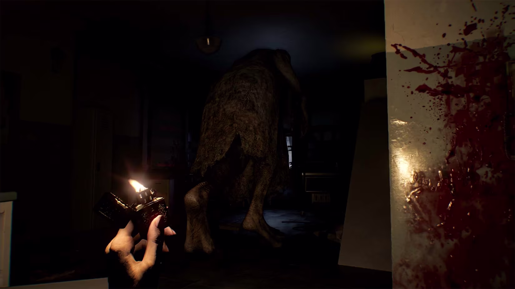 Resident Evil Requiem - playtest - Switch 2 - chodzenie obok potwora