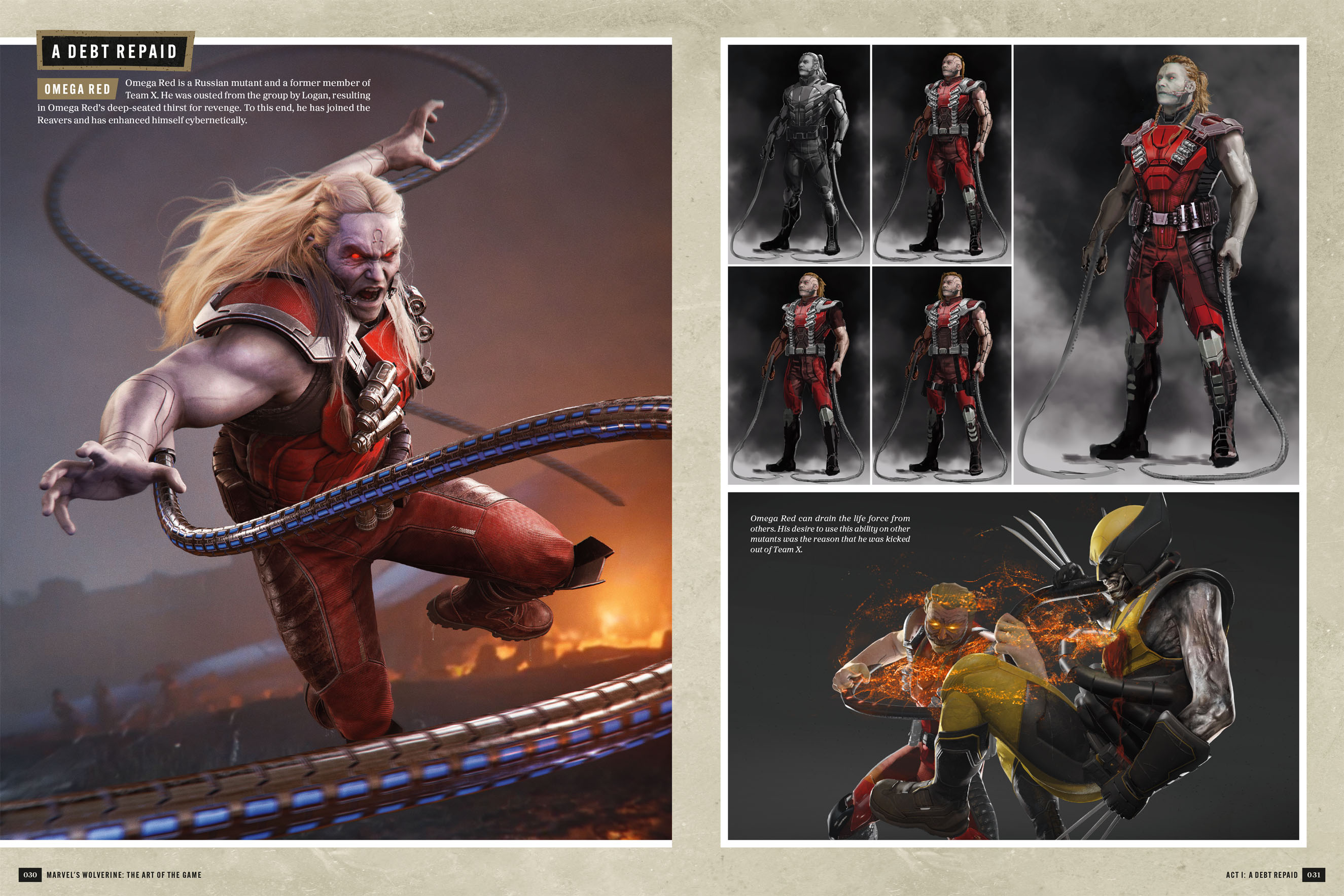 Marvel’s Wolverine: The Art of the Game #1