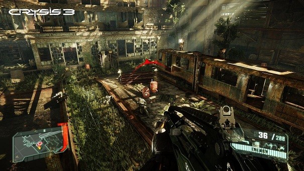 Garstka szkiców koncepcyjnych i obrazków z Crysis 3