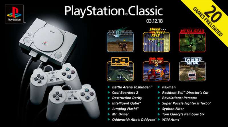 retrostrzał - PlayStation Classic