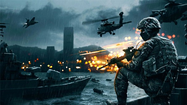 Kolejne materiały wideo z Battlefield 4 pokazują bronie, łodzie i katastrofę statku
