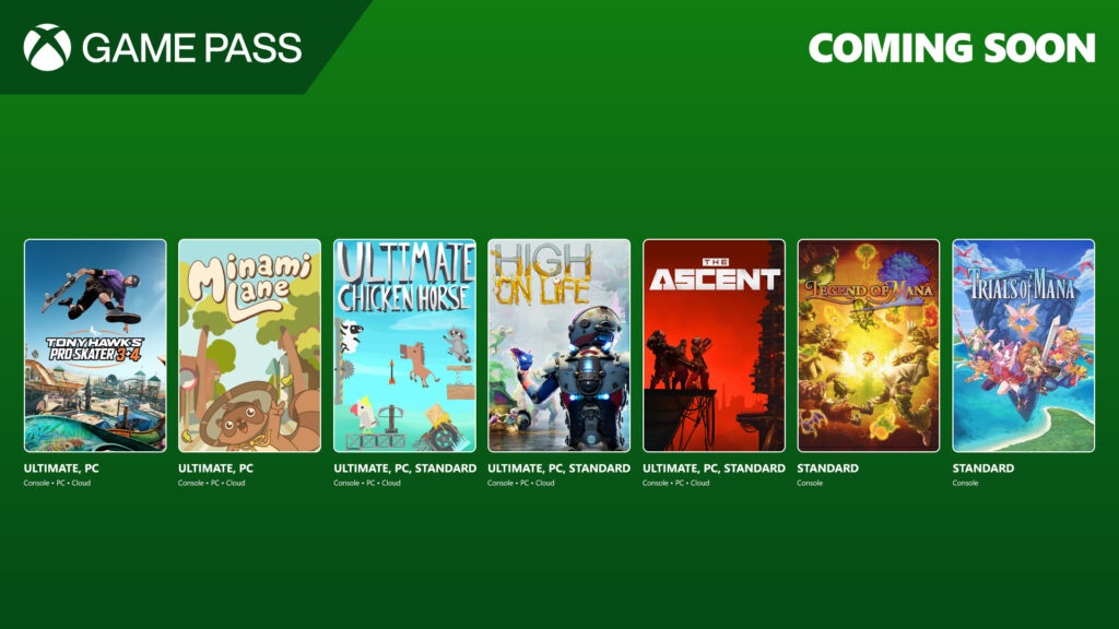 Xbox Game Pass – Lipiec 2025